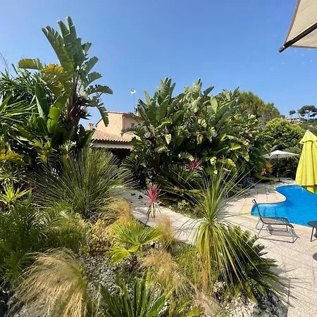 别墅 Les Yuccas - Pool - Sea View 滨海卡涅